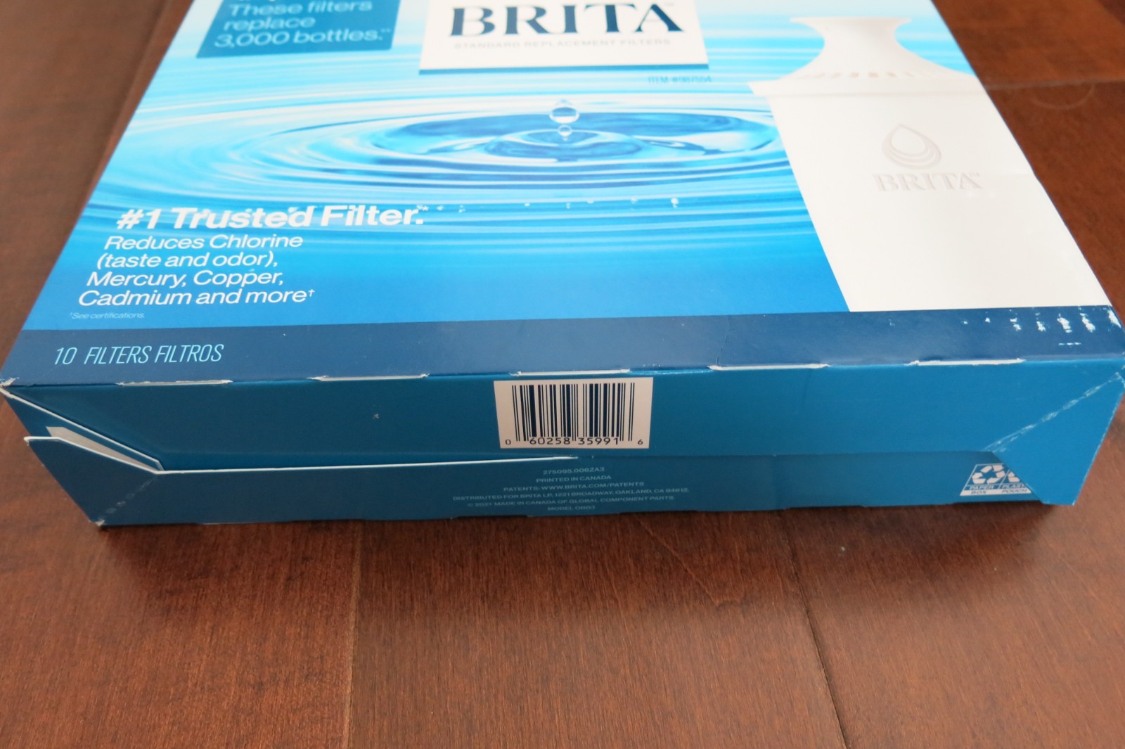 BRITA Genuine Replacement Water Pitcher Filters 10 Pack, New, Sealed, #987554