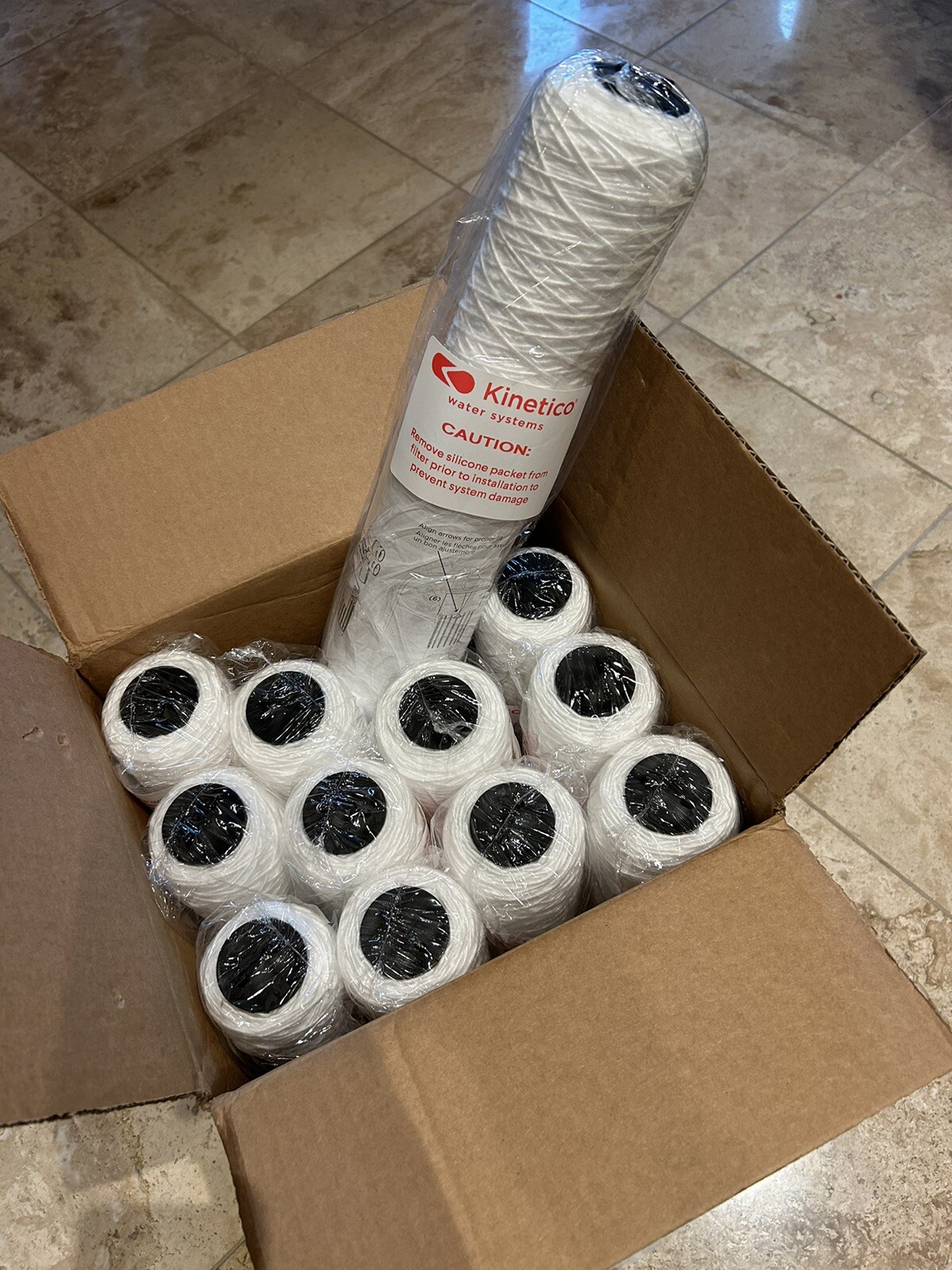 KINETICO Water Systems 16 IN MACH 20 Superkit Sediment Filter (Case 12) 12566A