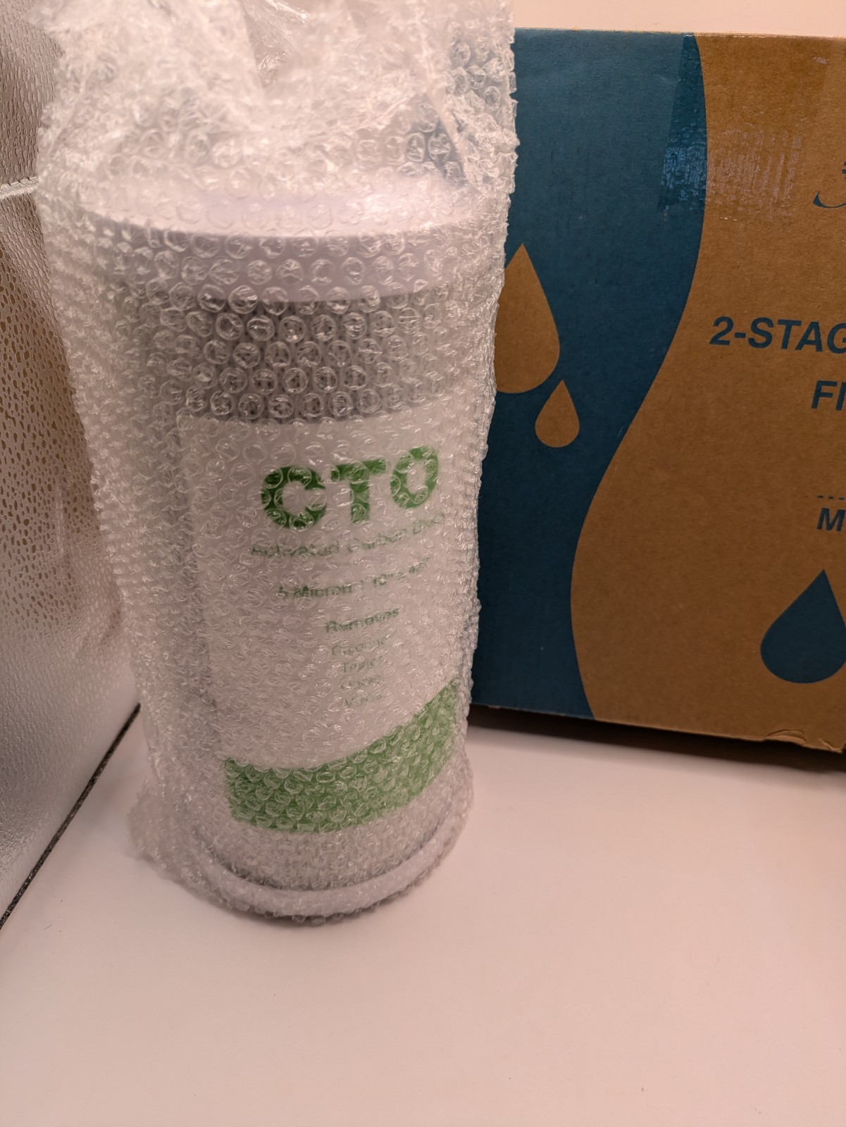 SimPure 2-Stage Water Filter Kit 10″ x 4.5″ MPP + CTO Filters ONLY