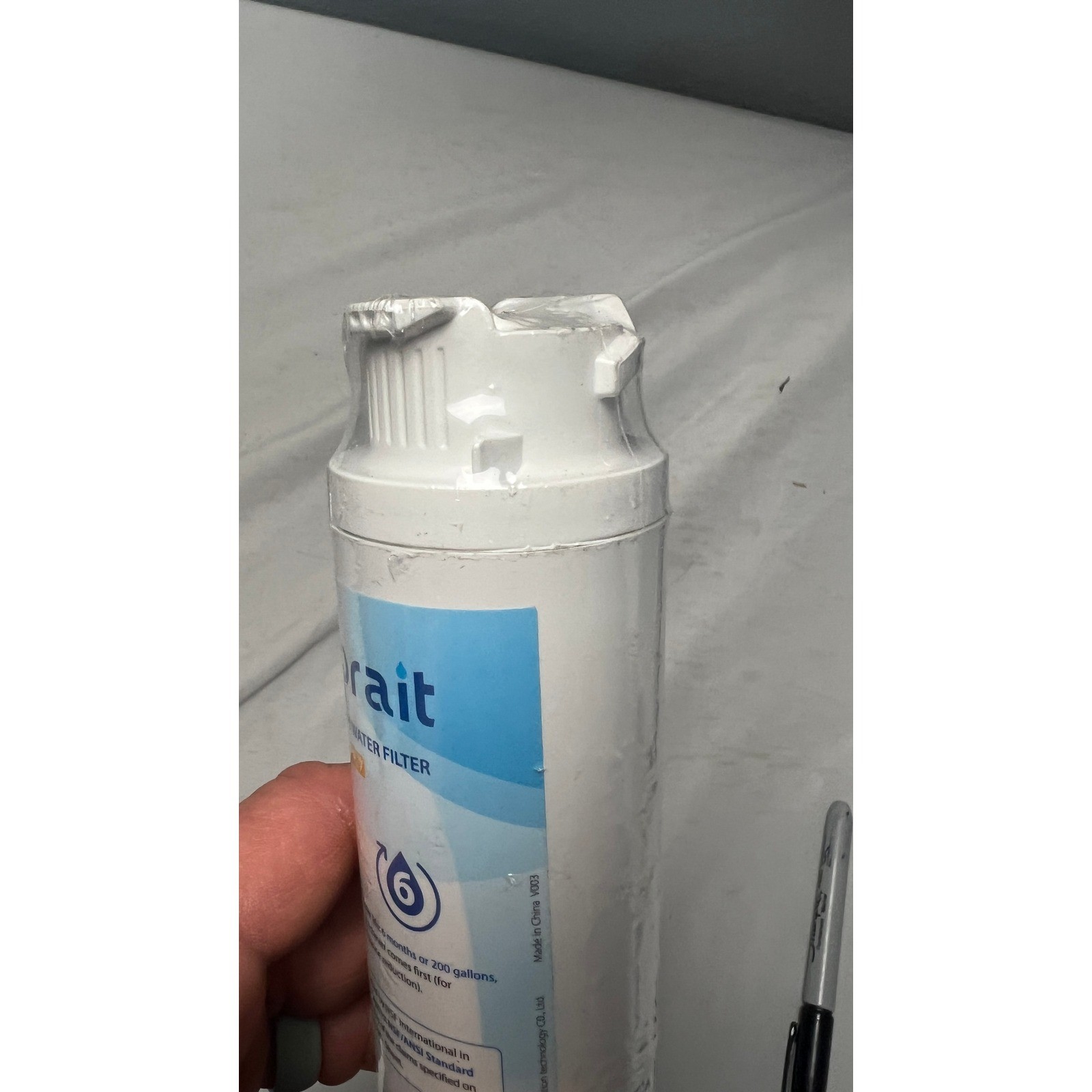 Haprait HP007 Refrigerator Water Filter Replacement NSF Certified 200 Gallons
