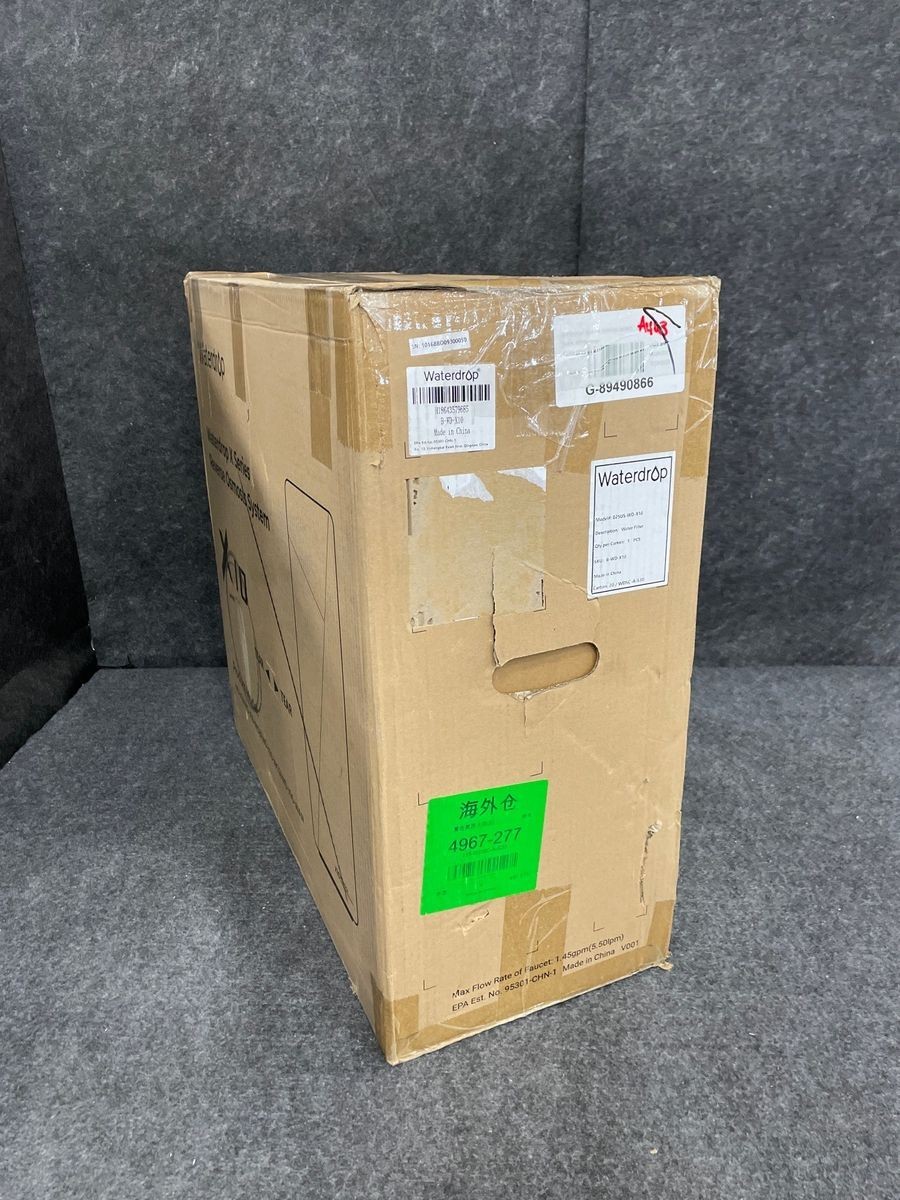 WATERDROP B-WD-XI0 X Series Reverse Osmosis Water Filtration System 110-240V *