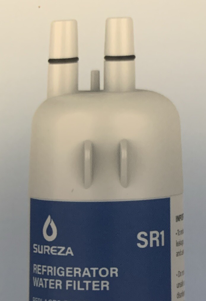 Qty 2 Sureza SR1 Replacement For W10295370A W10295370 EDR1RXD1 Filter Ice water