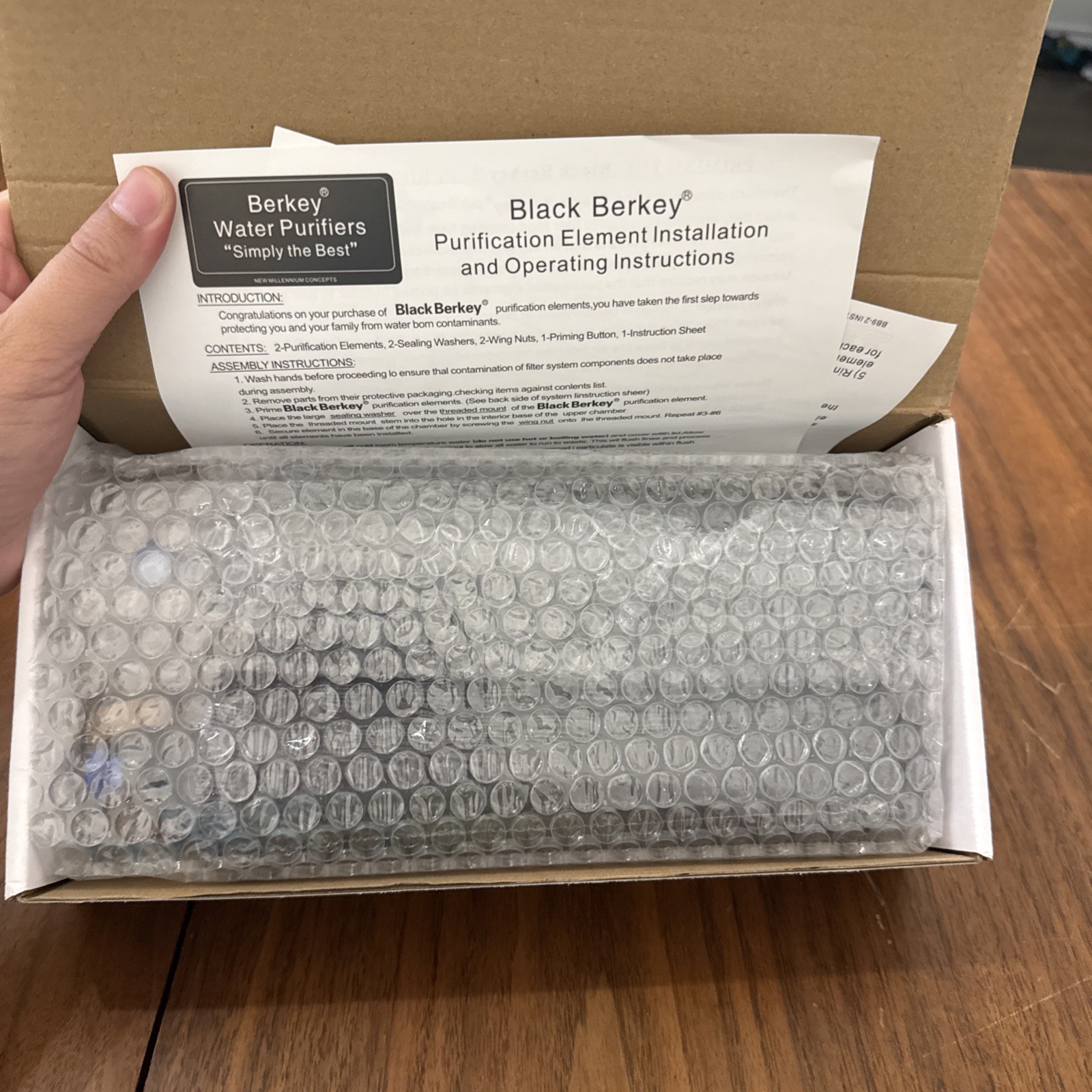 black berkey purification elements box of 2 factory sealed, Please see photos