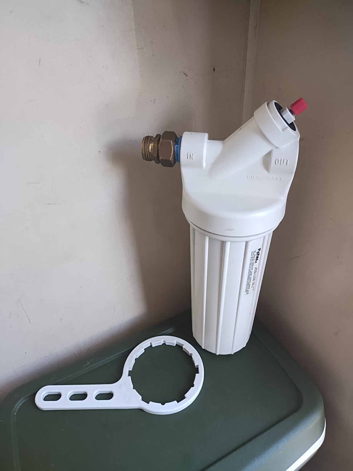 Flotec Water Filter Dirt Rust Sand Sediment Model FPWF WH1 10″X 4″ WC27 221F USA