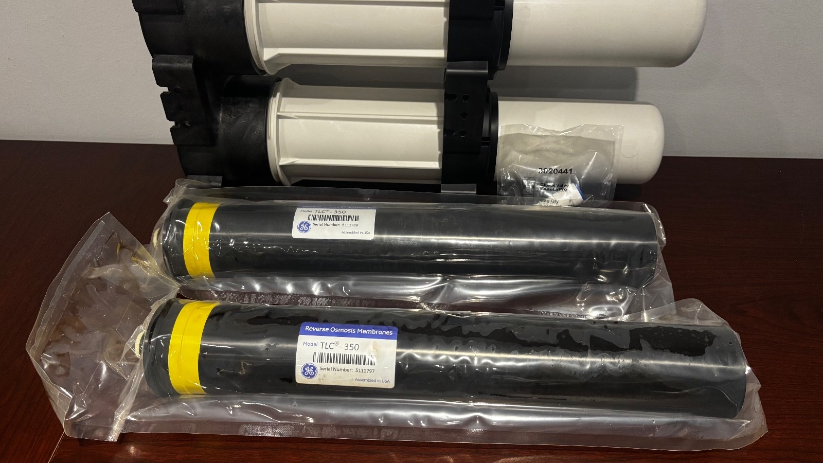 GE 700GPD Tankless Reverse Osmosis System w/2 Membrane