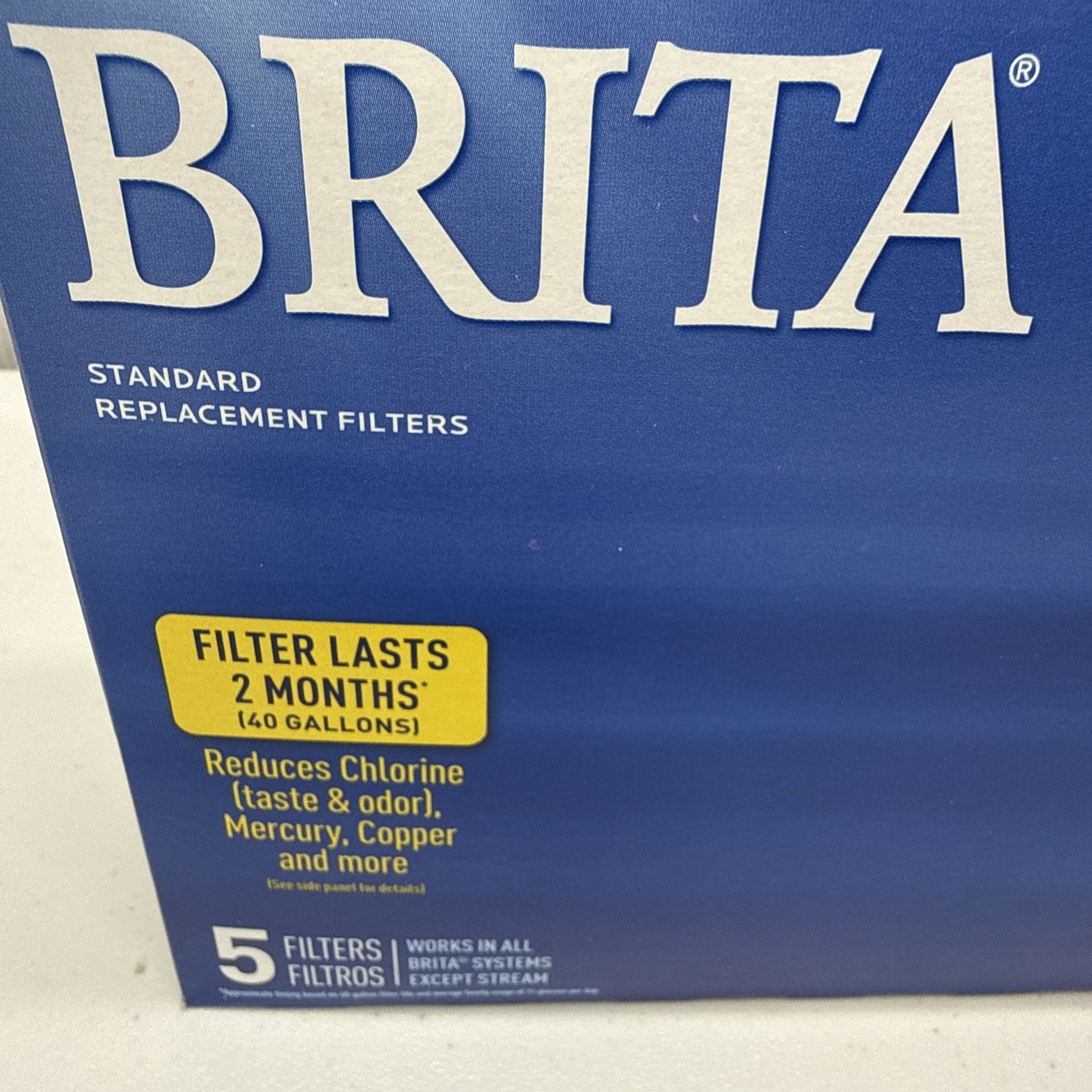 Brita Standard Replacement Filters Value Pack – 9 Filters Included **READ**