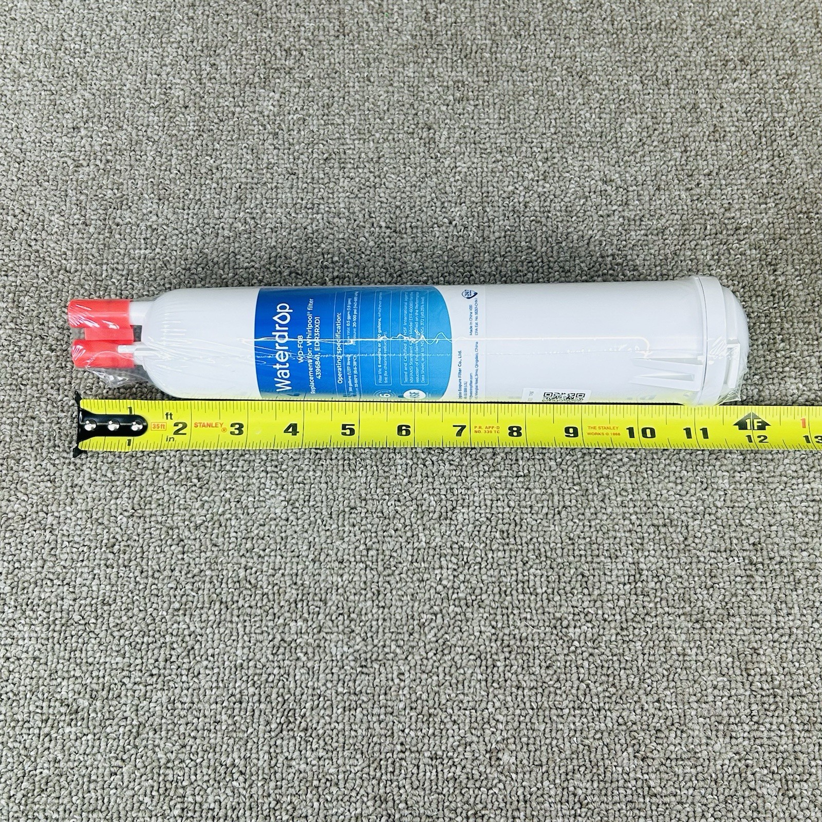 WaterDrop Model WD-F08 Replacement Refrigerator Water Filter New Sealed