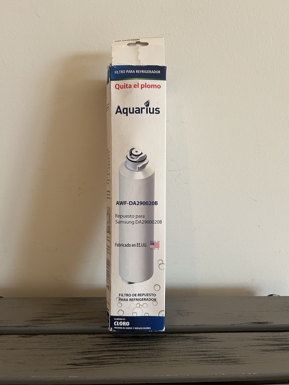 Aquarius AWF-DA290020B Samsung Refrigerator Water Filter