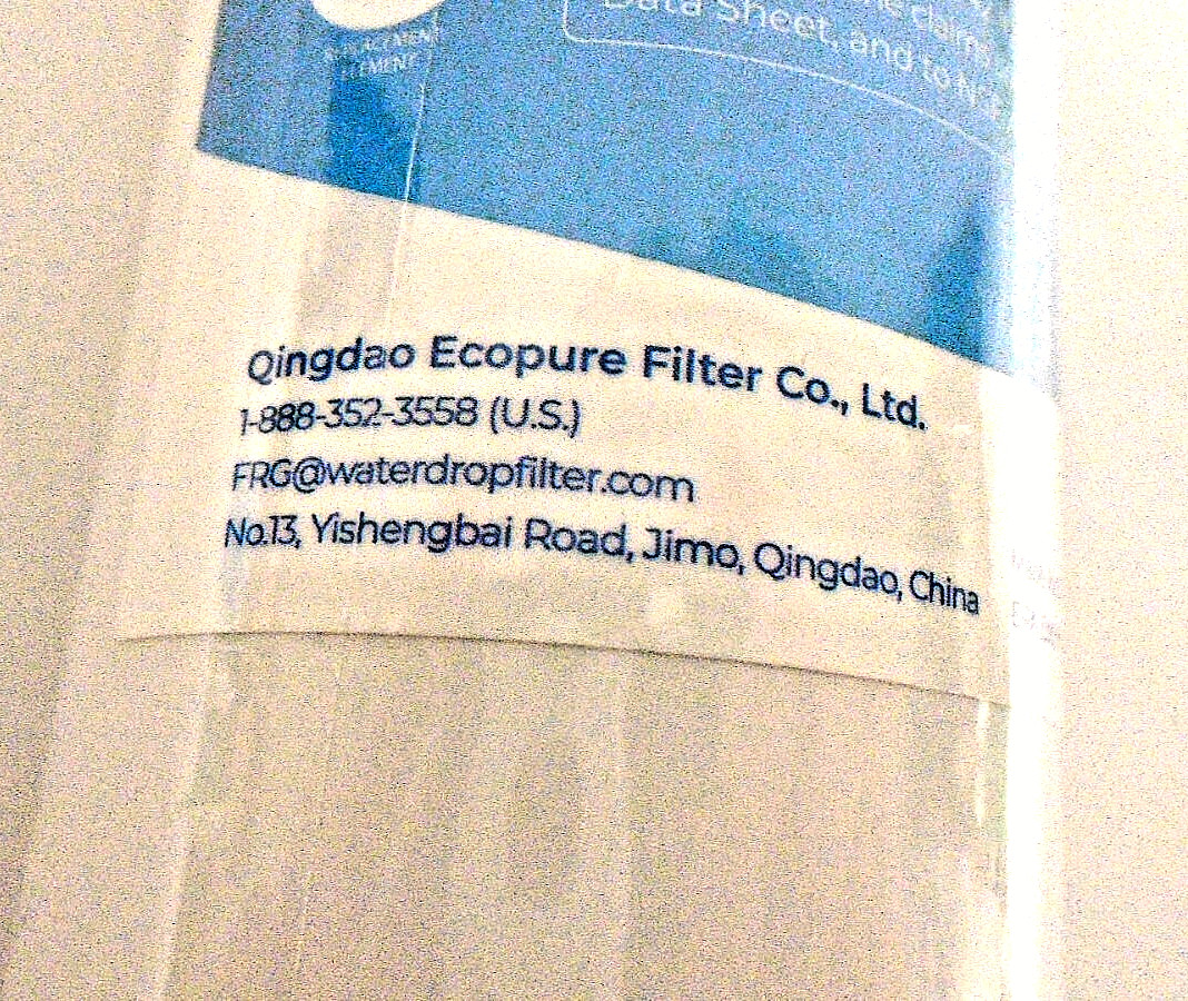 Lot of 2 Replacement Refrigerator Water Filters WD-F08 New Sealed Free Shipping