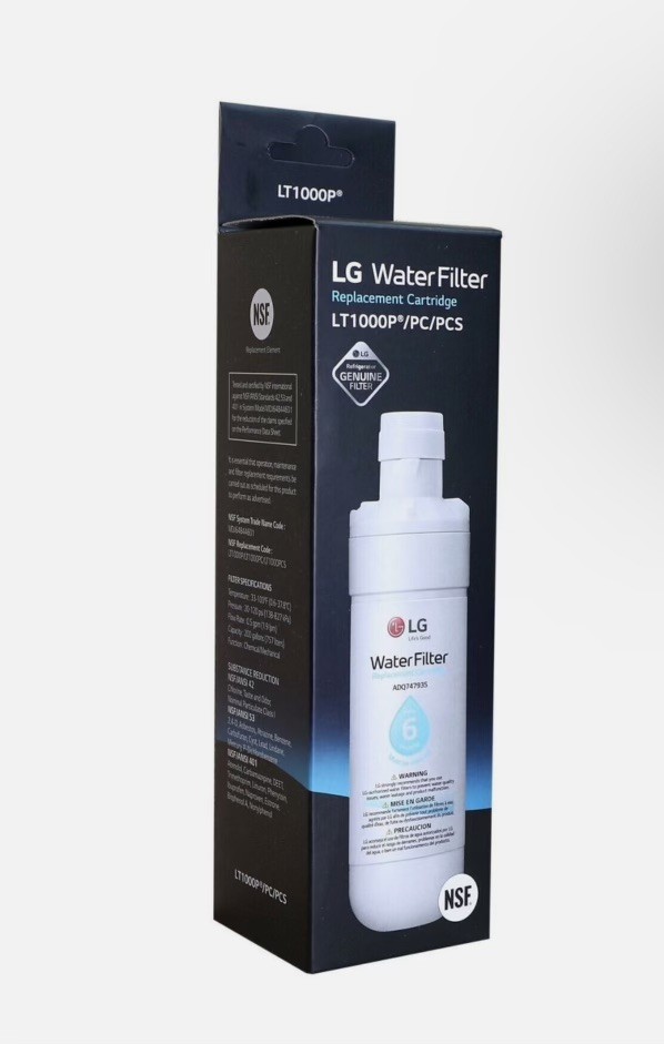 LG LT1000P/PC/PCS Refrigerator Water Filter Replacement