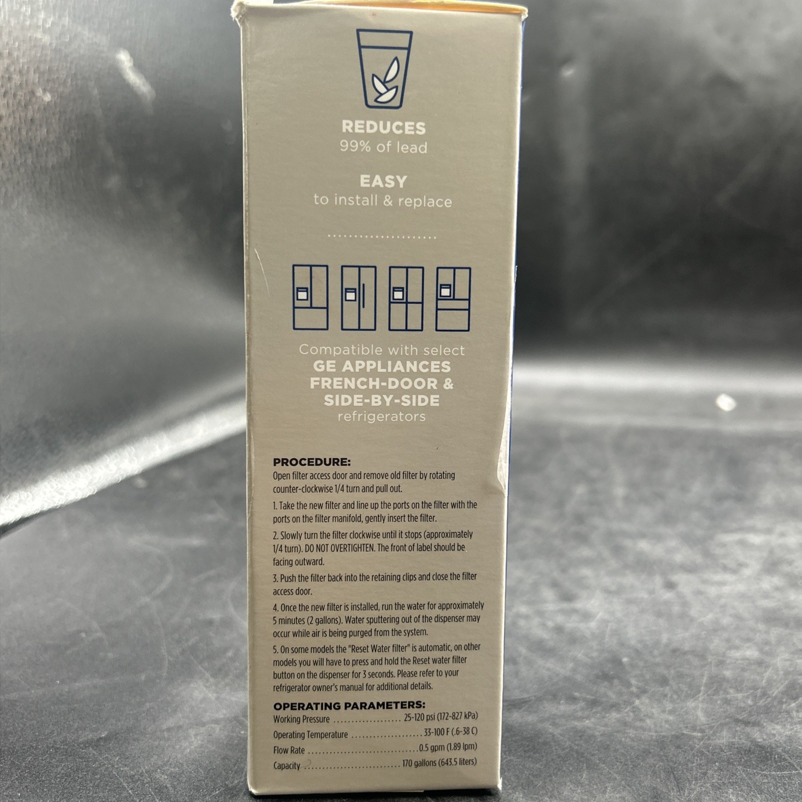 GE XWF Genuine Refrigerator Water Filter | GE Appliances OEM