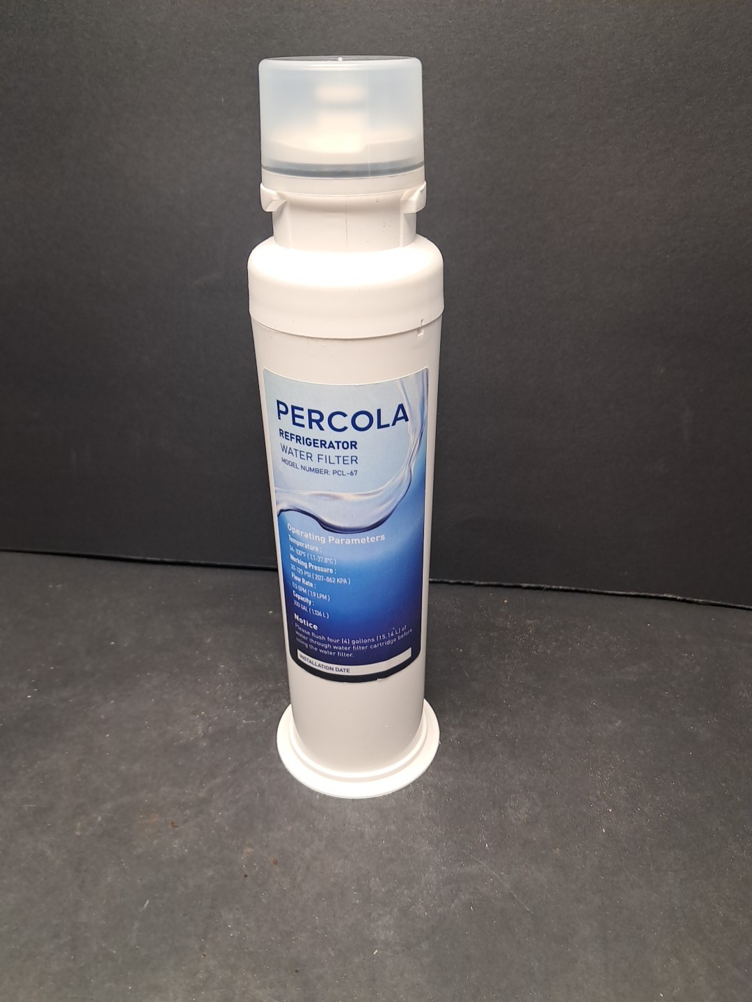 💯 Percola Refrigerator Water Filter Pack 1 See Description Please NIOB
