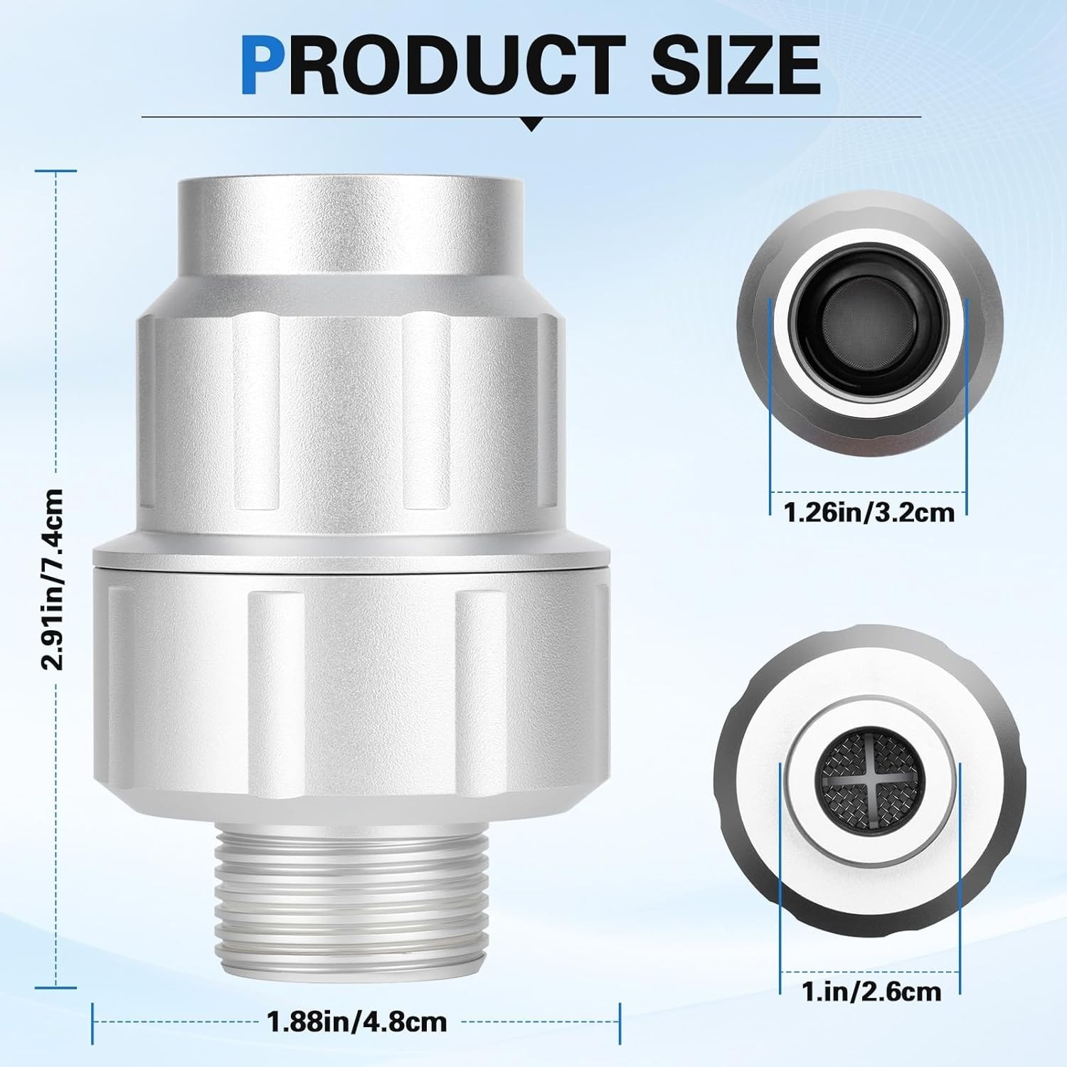 Upgraded Washing Machine Water Filter Micron Down Sediment Filter # 85470