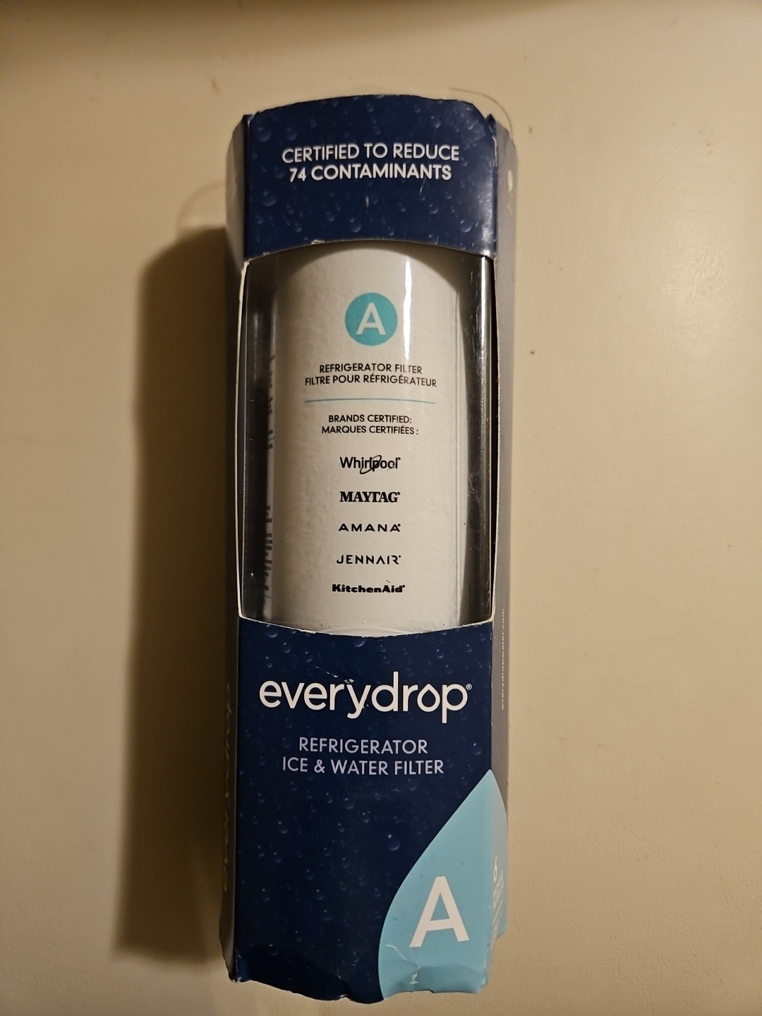 Everydrop by Whirlpool EDRARXD1 Refrigerator Water Filter A – Genuine OEM