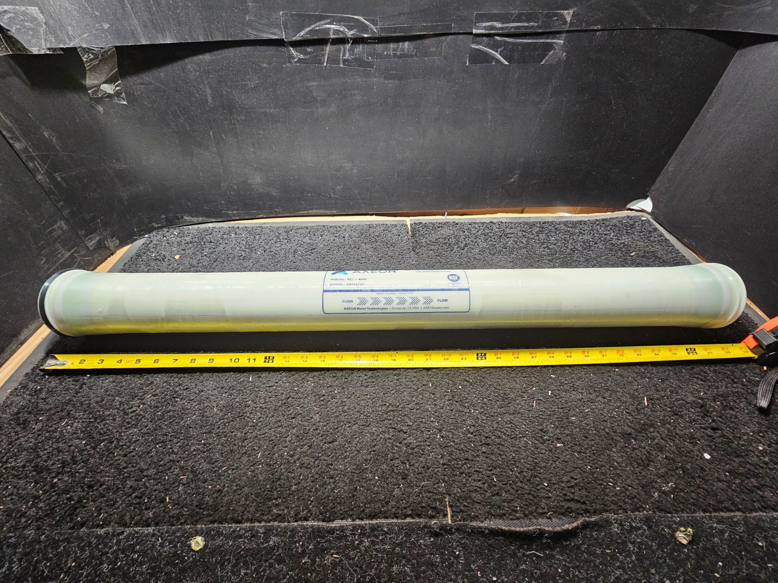 Axeon XE1-4040 RO Membrane High Flow 2400 GPD, 100 PSI, 4″x40″ Reverse Osmosis