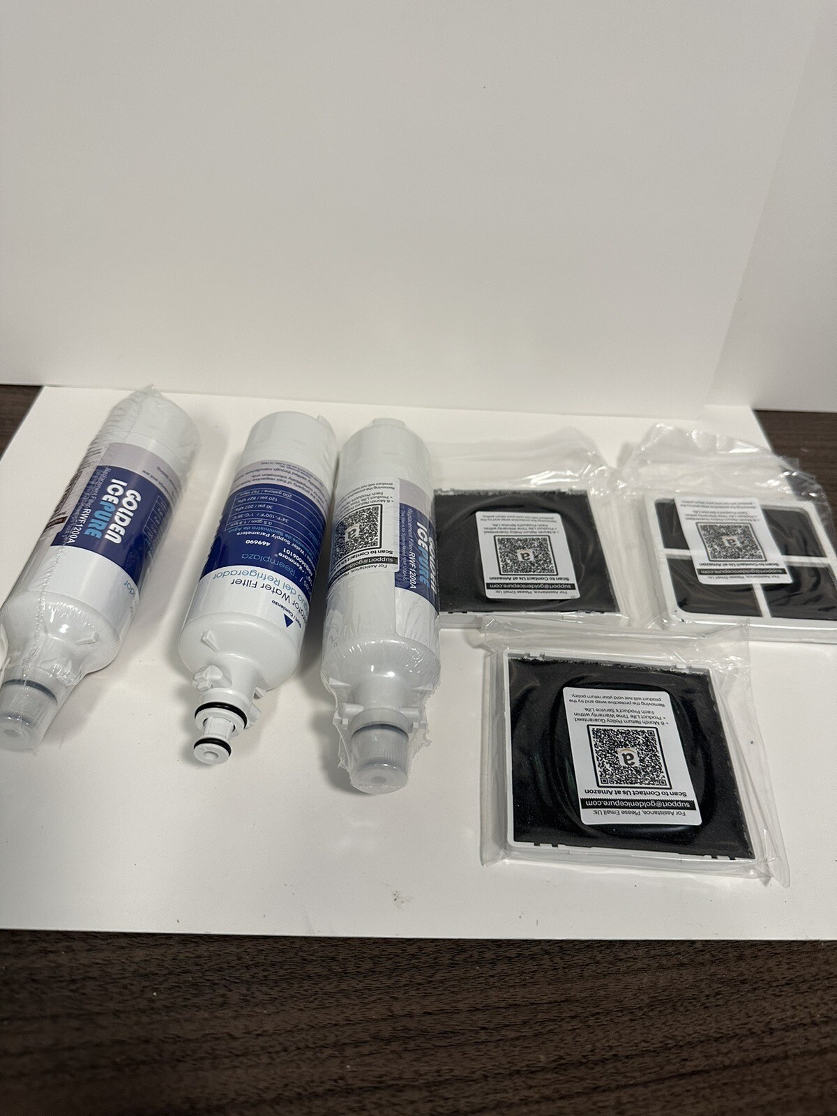 Golden Ice Pure RWF1200A 3 Pk And Air Filter *See Photos & Read Description*