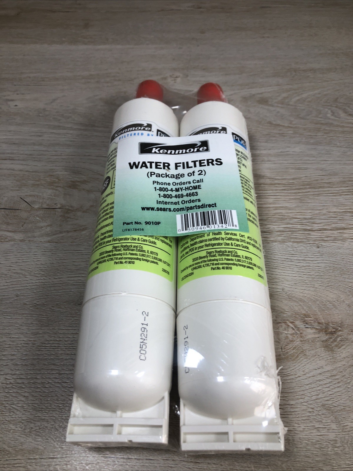 2 PK Kenmore 46 9010P Refrigerator Cyst Water Filter NEW