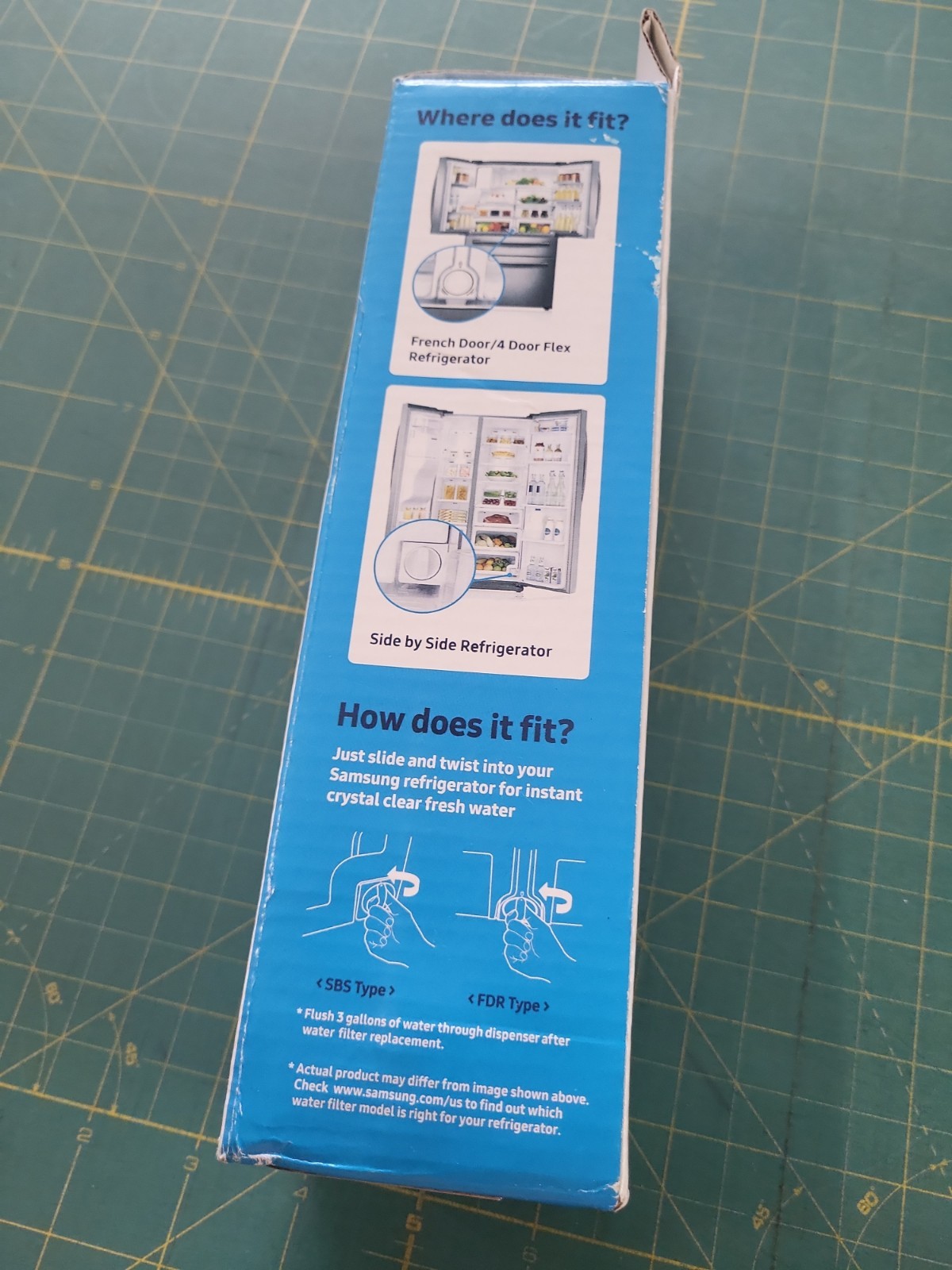 Samsung DA29-00020B HAF-CIN/EXP Refrigerator Ice & Water Filter Genuine Carbon