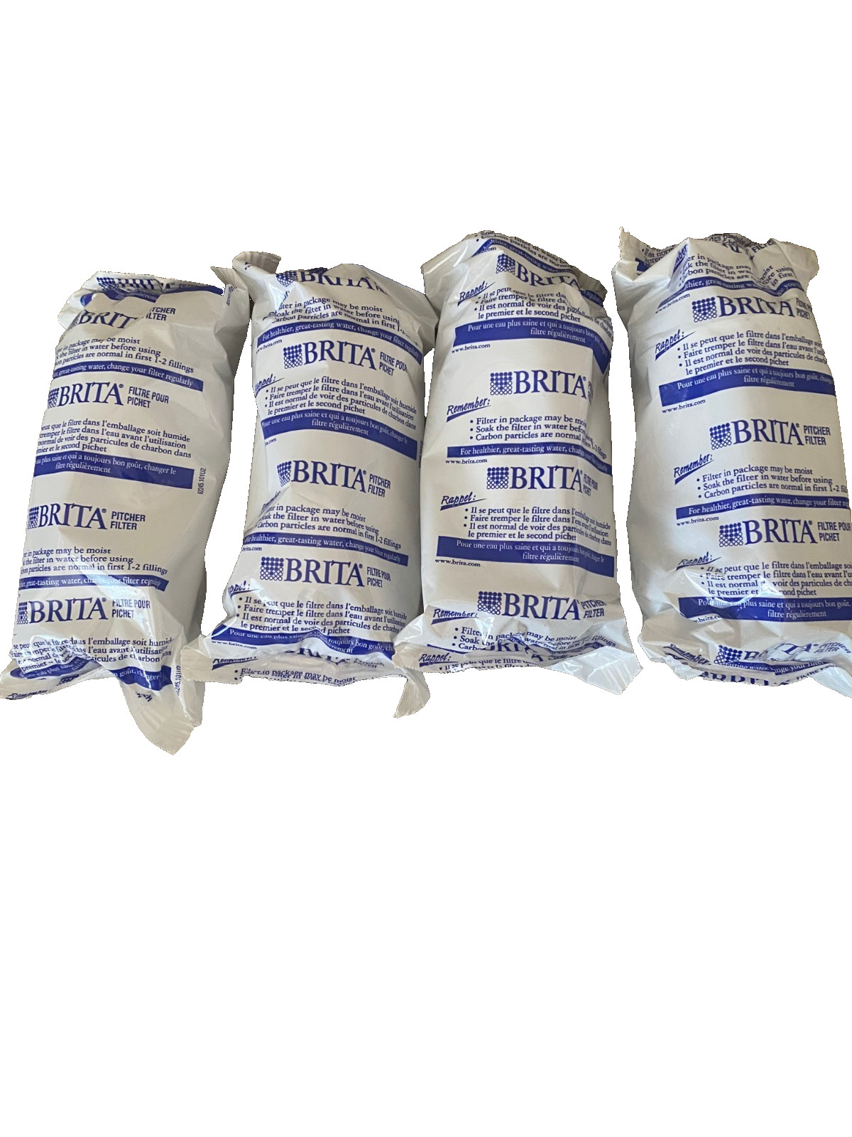 BRITA Pitcher Replacement Filters 4 New Filters No Box Loose They Are All Sealed