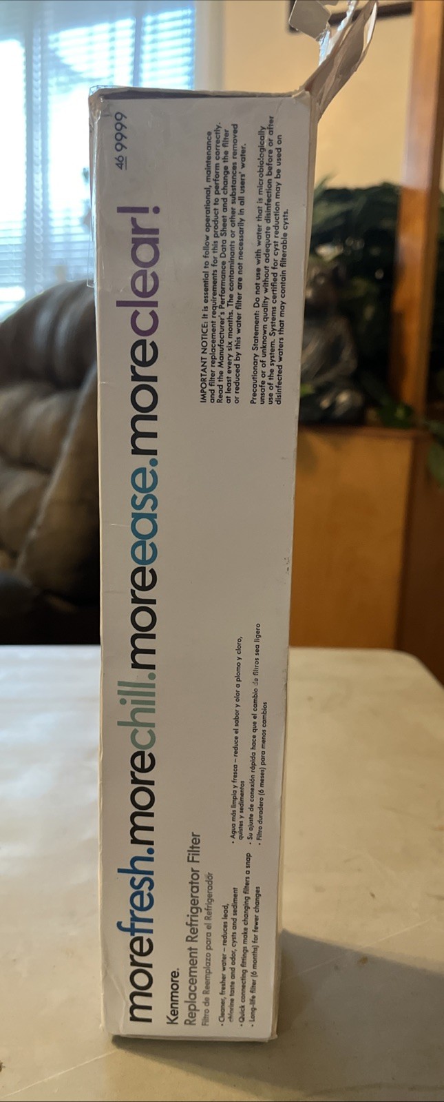 Kenmore 46-9999 Replacement Refrigerator Filter Open Box