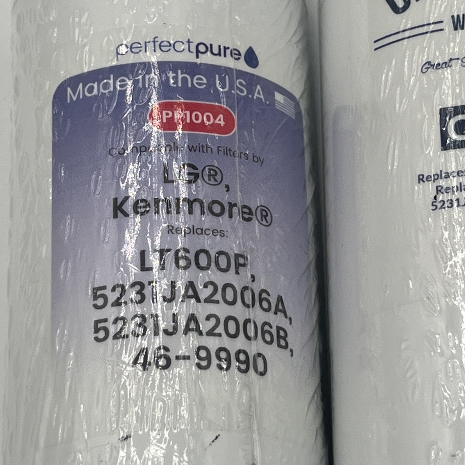 Water Filter Replacement for LG® LT600P® KENMORE® 9990 3 PACK Sealed Made USA