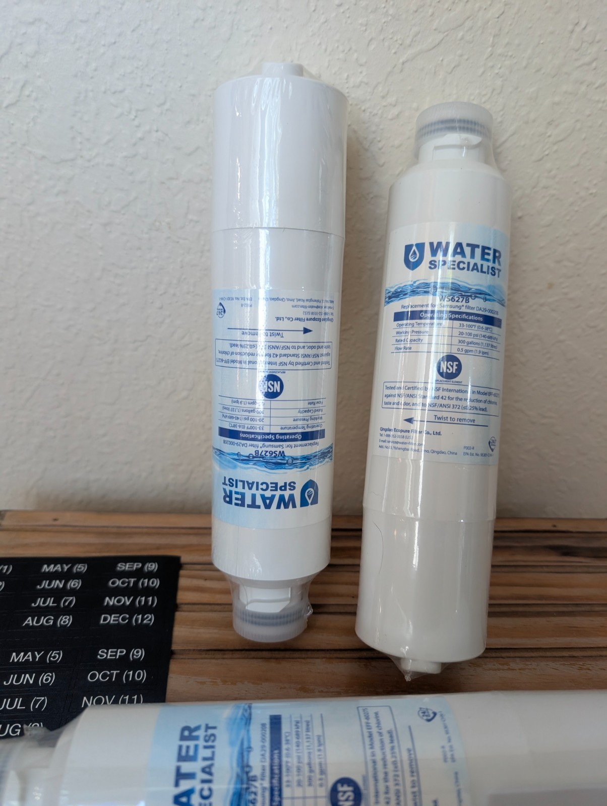Waterspecialist WS627B Refrigerator Water Filter 3-Pack Samsung DA29-00020B