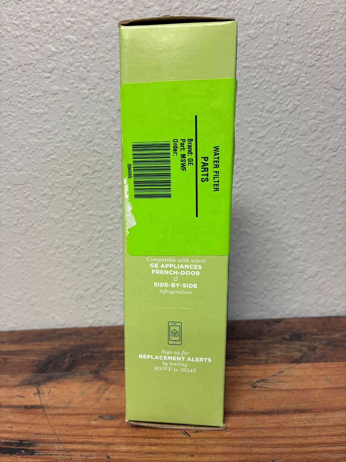 Genuine GE MSWF Refrigerator Water Filter Boxed Sealed