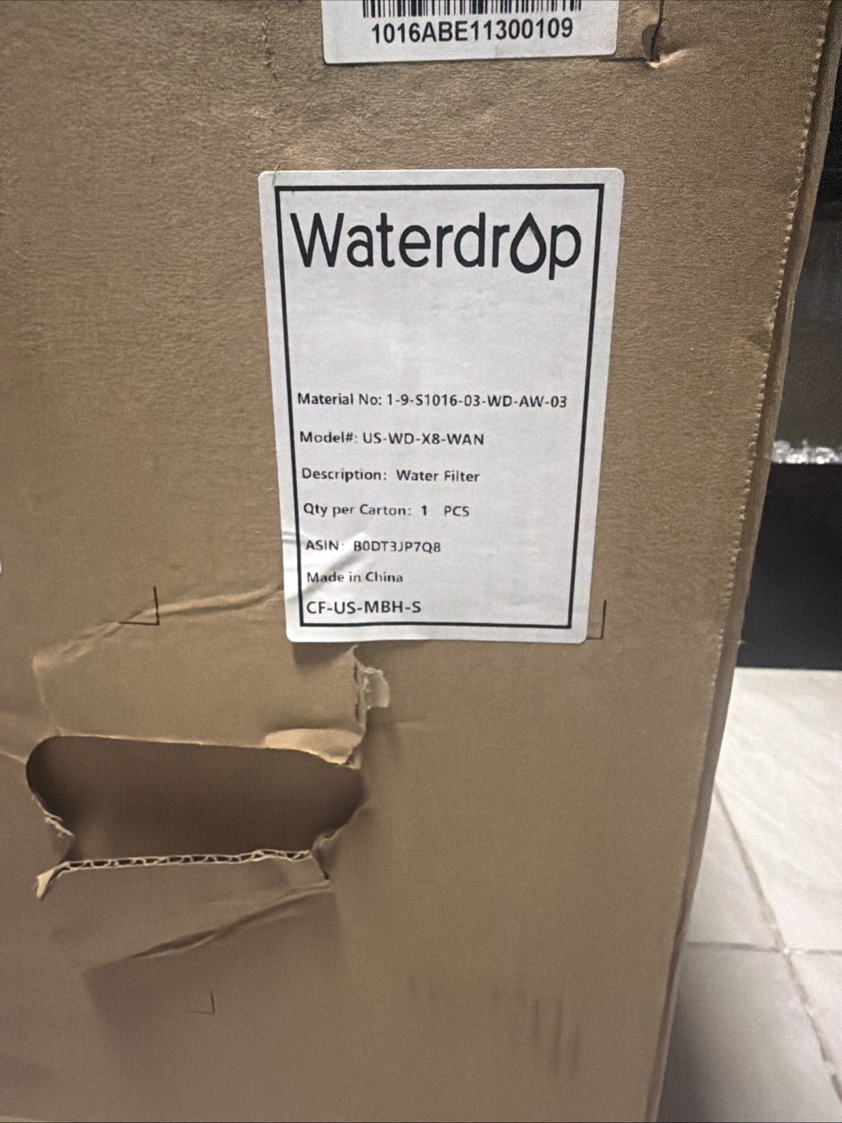 Waterdrop X8-Alkaline Mineral pH+ Reverse Osmosis System, 10-Stage Filtration