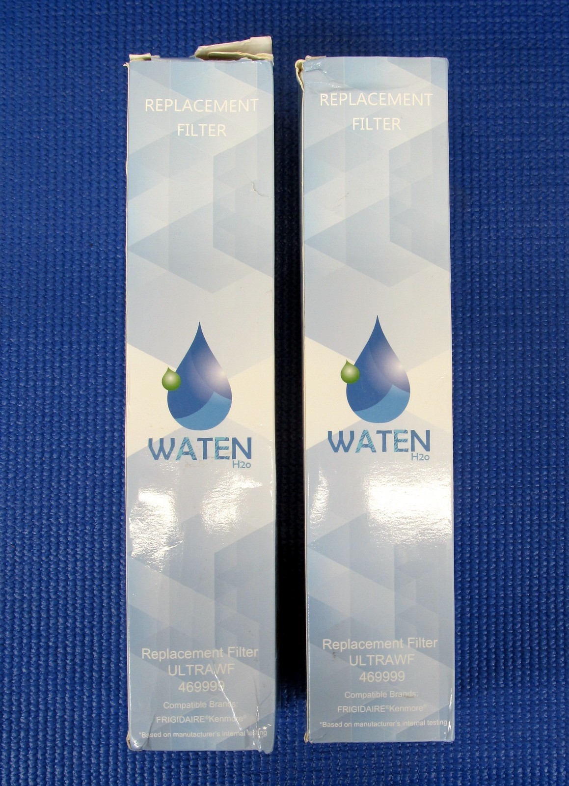 LOT of 2 Waten H2O ULTRAWF 469999 Replacement Water Filters | Frigidaire Kenmore