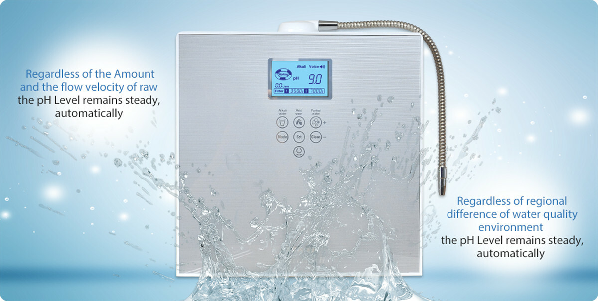 KYK Generation II Alkaline Water Ionizer Machine 5 Plates Dual Filtration