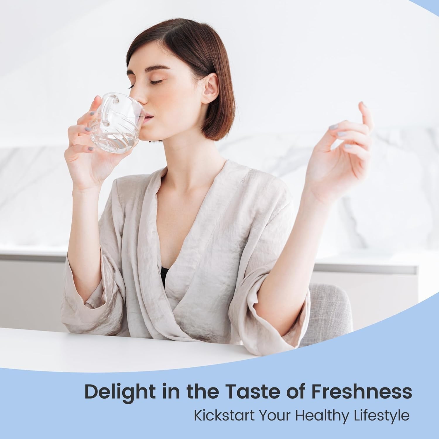 Replacement for Brita Pitchers & Dispensers, Compatible with Brita Classic OB03