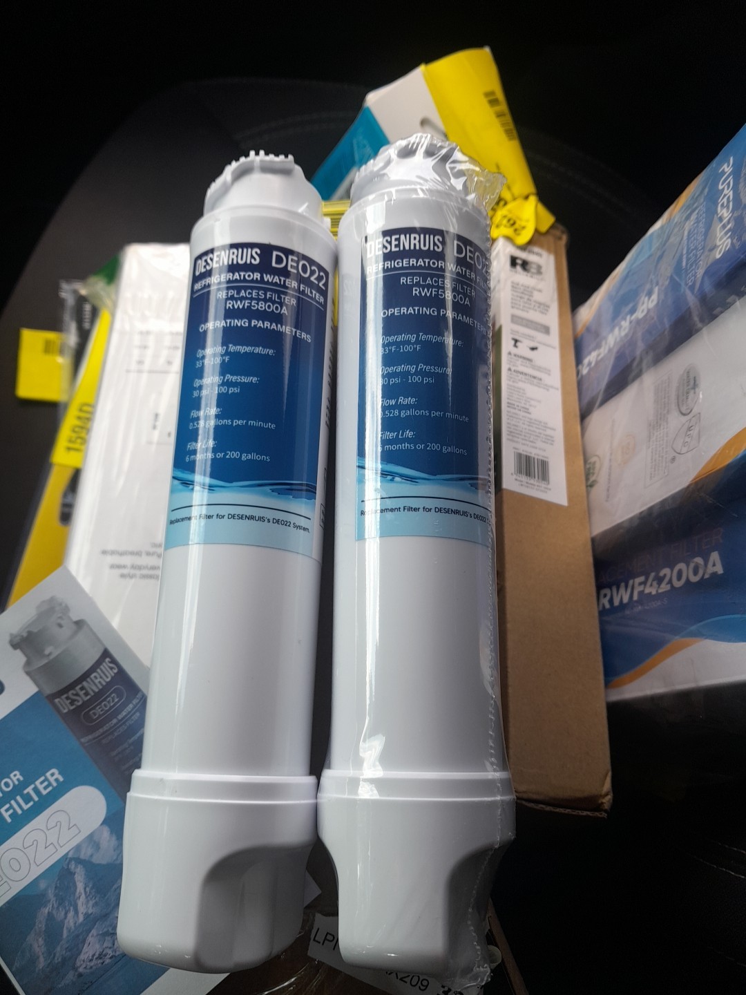 2x Desenruis DE022 Water Filters RWF5800A Replacement – Combo Pack Of 2