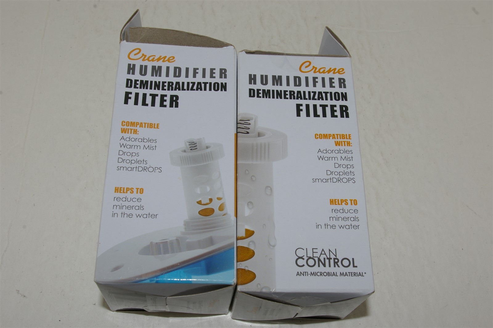 Lot of 2 Crane Humidifier Demineralization Filter Cartridges HS-1932 NEW