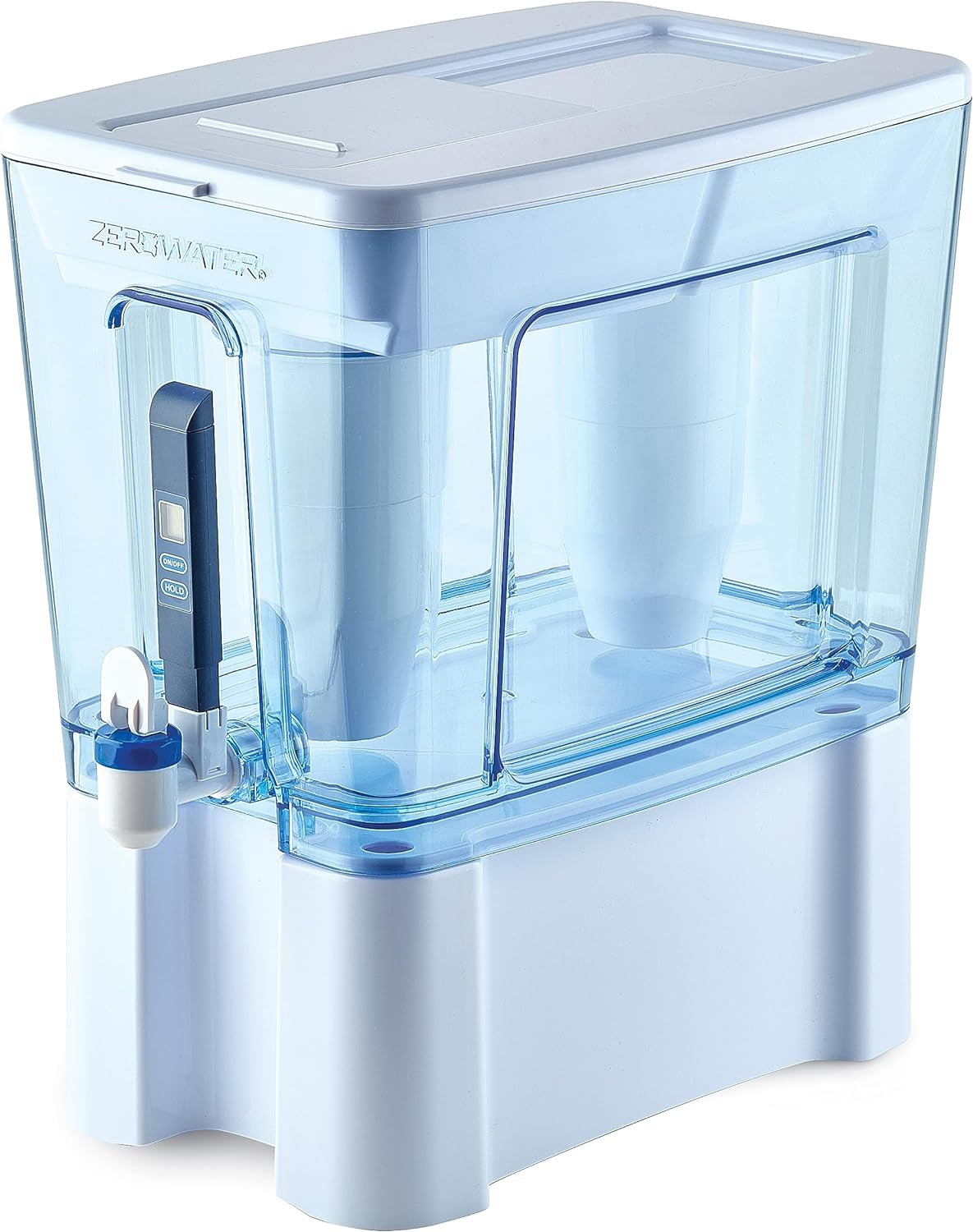 Zerowater 52-Cup Ready-Read 5-Stage Water Filter Pitcher Dispenser with 5-Stage