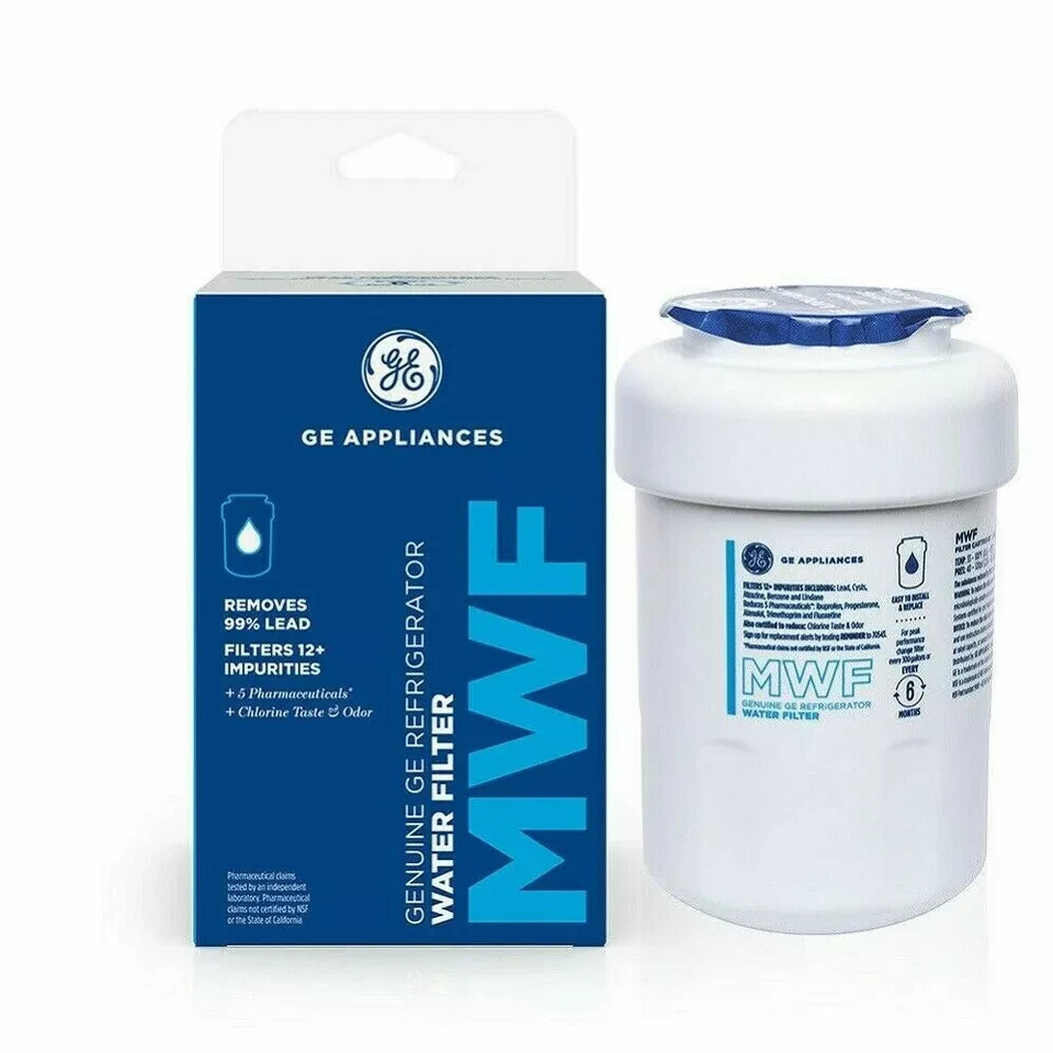 1 Pack GE MWF New GenuineSealed GWF 46-9991 MWFP Smartwater Fridge Water Filter