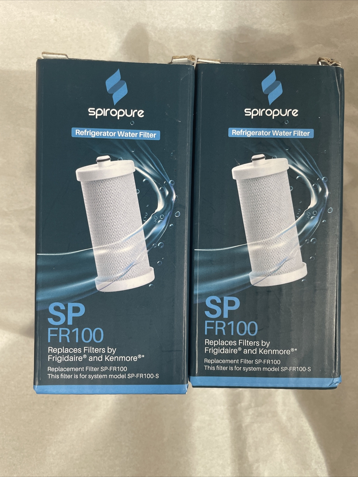 Two Spiropure Frigidaire/Kenmore Refrigerator Water Filter SP-FR100 Ships N Day