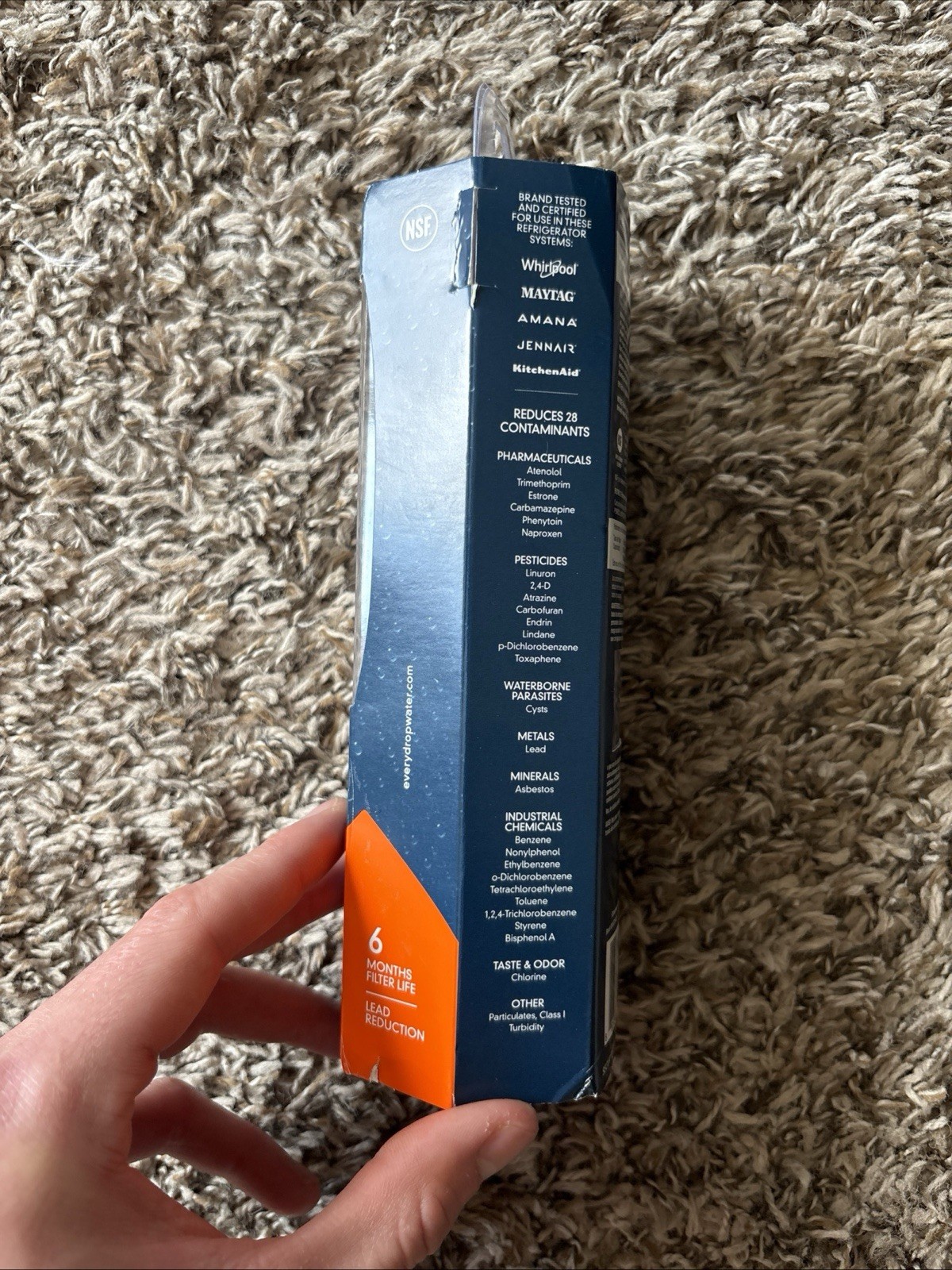 EveryDrop #2 Ice & Water Refrigerator Filter ΕDR2RXD1 New In Box