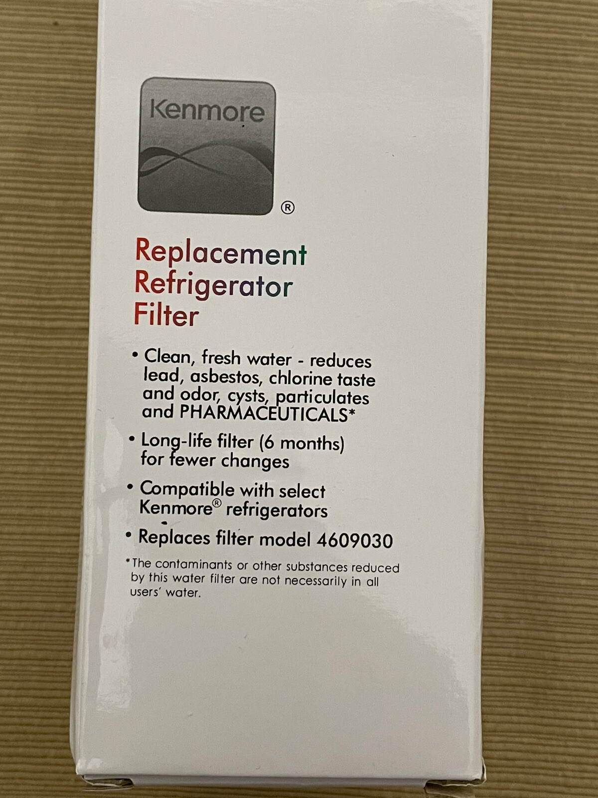 Genuine Kenmore 460-9083  4609030 Replacement Refrigerator Water Filter Sealed
