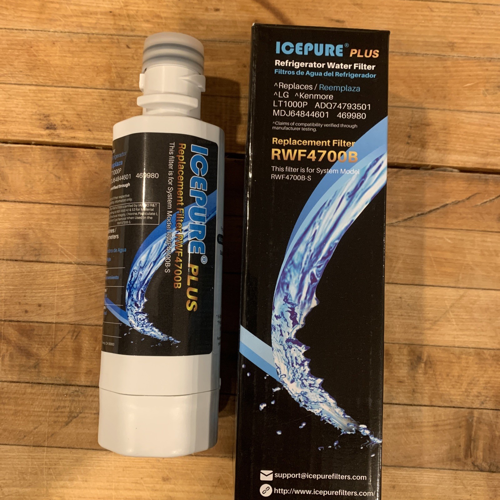 Icepure RWF4700B-S Refrigerator Water Filter Lot of 2 New in Box – ice machine