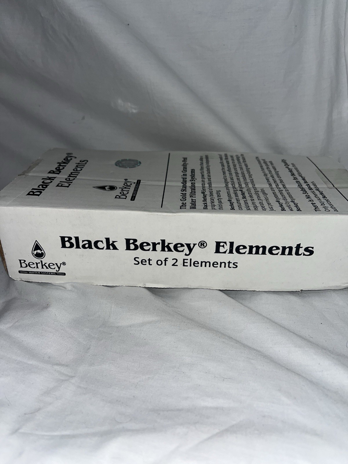2 NEW – Genuine Black Berkey Purification Elements BB9 Water Filter 9” NMC