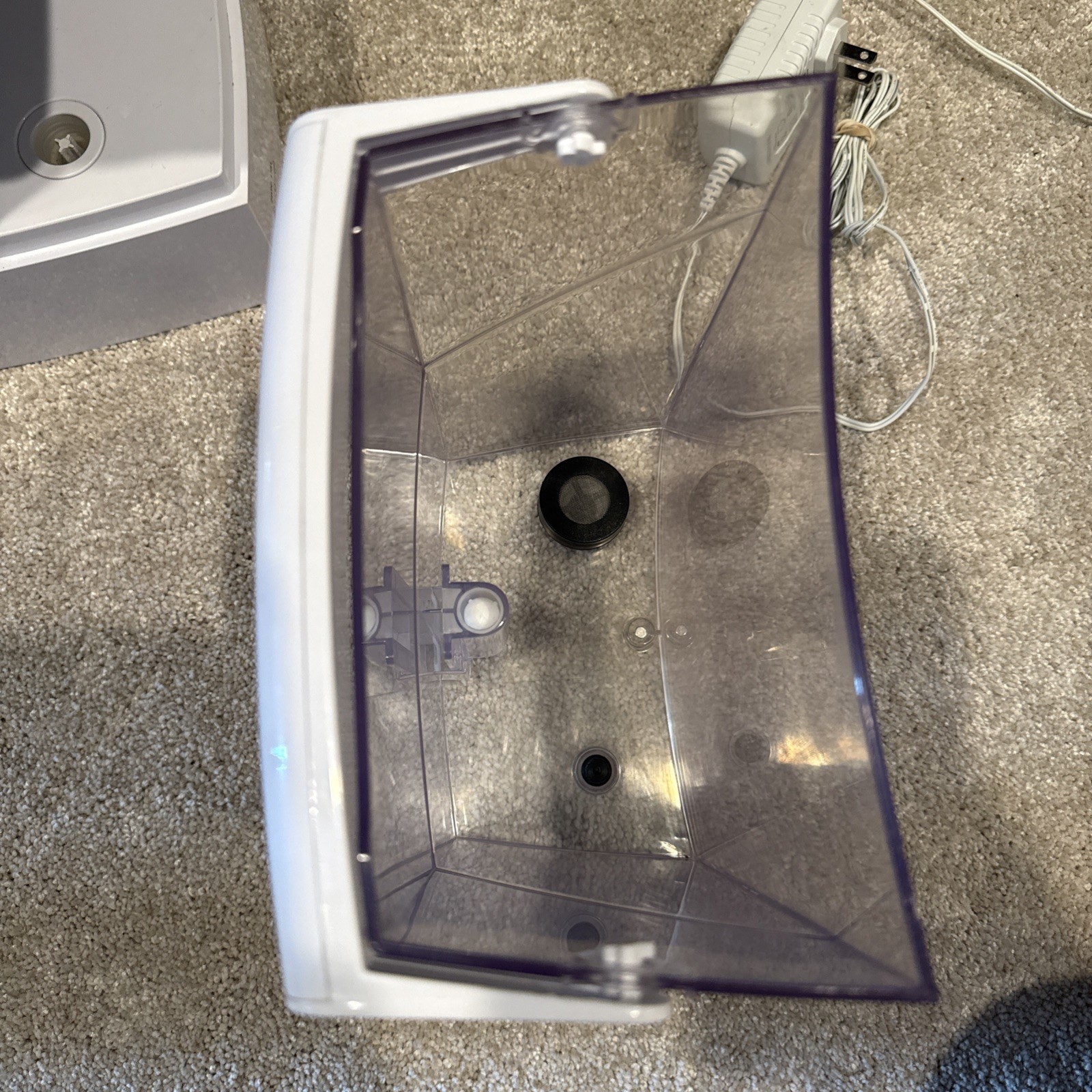 AQUATRU Carafe Countertop Reverse Osmosis Water Purifier No Filters AT100