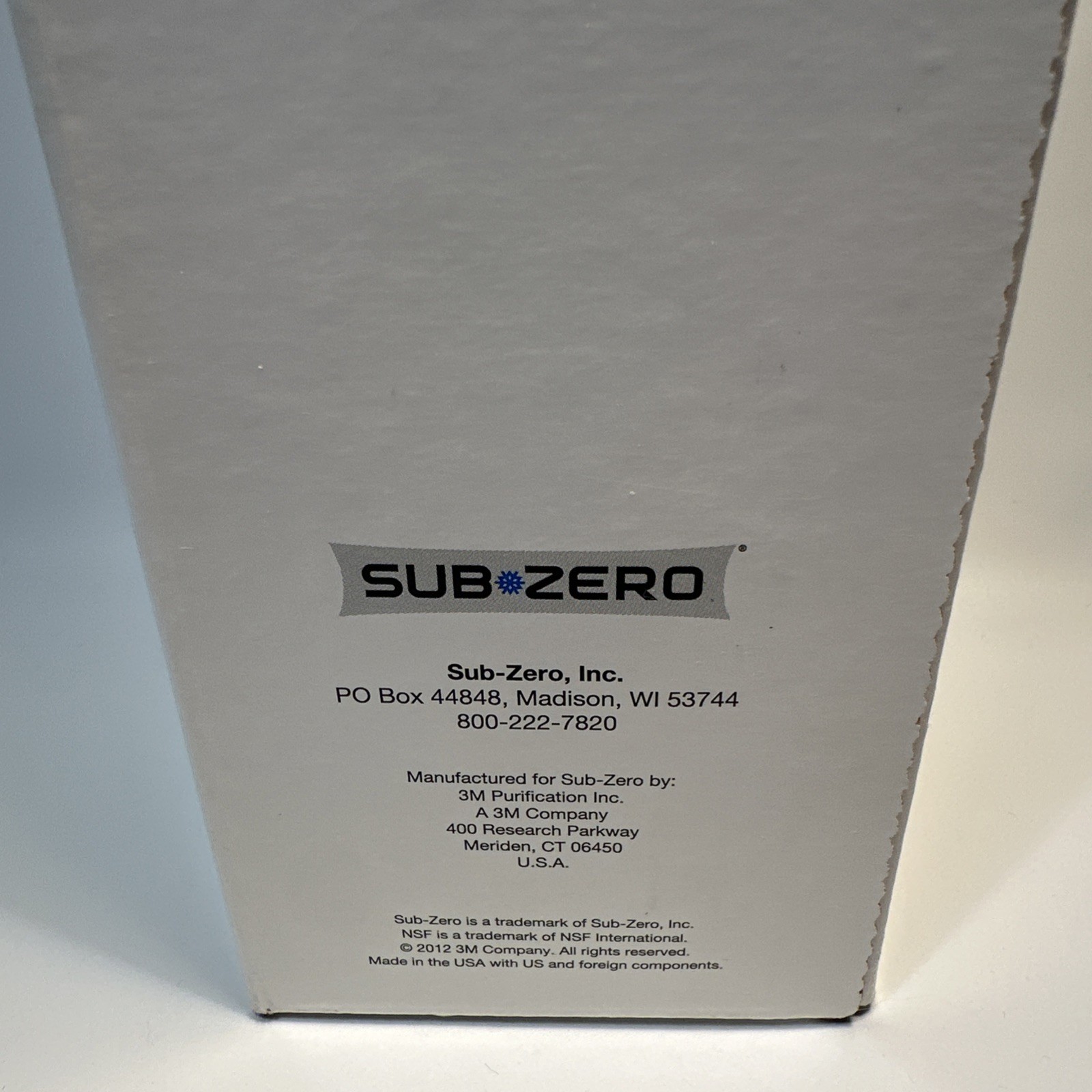 Sub-Zero 7012333 Ice Maker Water Filter UC-15 NSF Rated New Sealed