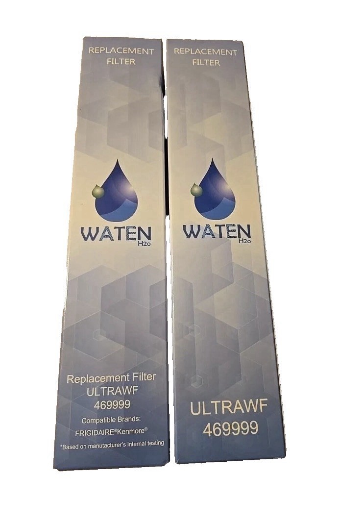 2 Pk Waten H2O Replacement Filter WF3CB 469999 for Frigidaire Kenmore