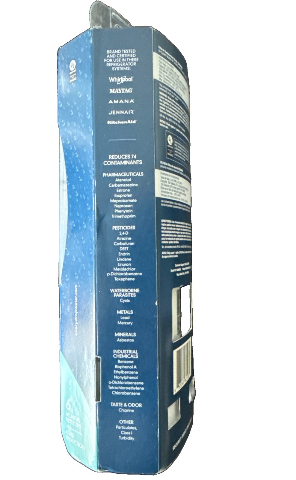 Everydrop A Water Filter Replacement Whirlpool Maytag Kitchen Aid Amana EDRARXD1