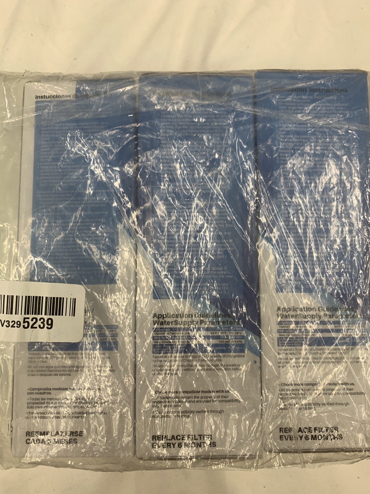 ICEPURE RWF4700AC Replacement for LG 3pack