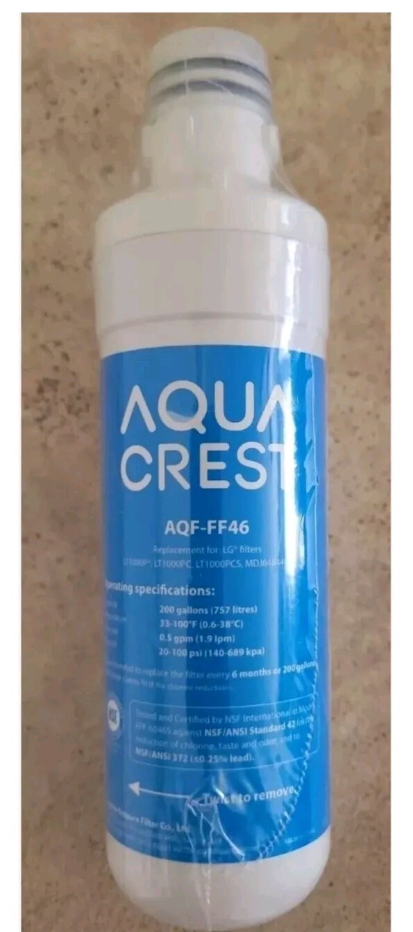 Aqua Crest AQF-FF46 Water Filters – Sealed *NEW*