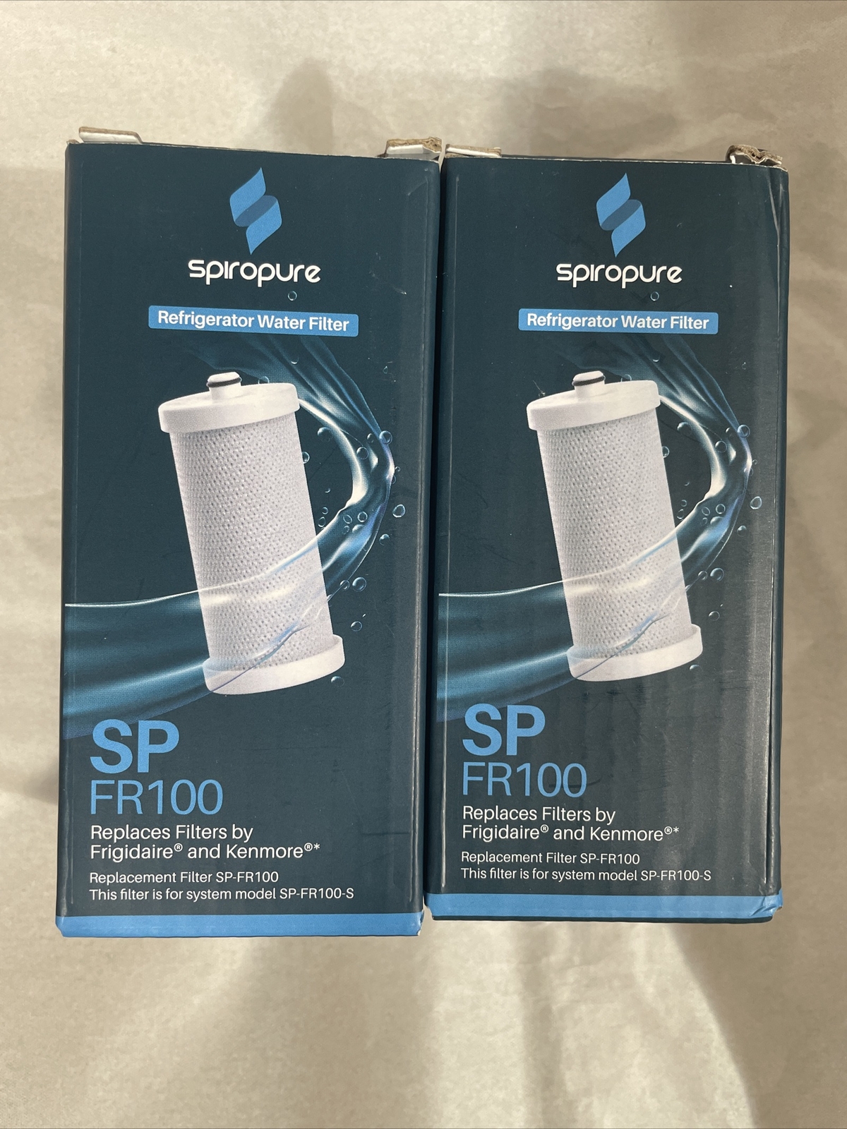 Two Spiropure Frigidaire/Kenmore Refrigerator Water Filter SP-FR100 Ships N Day