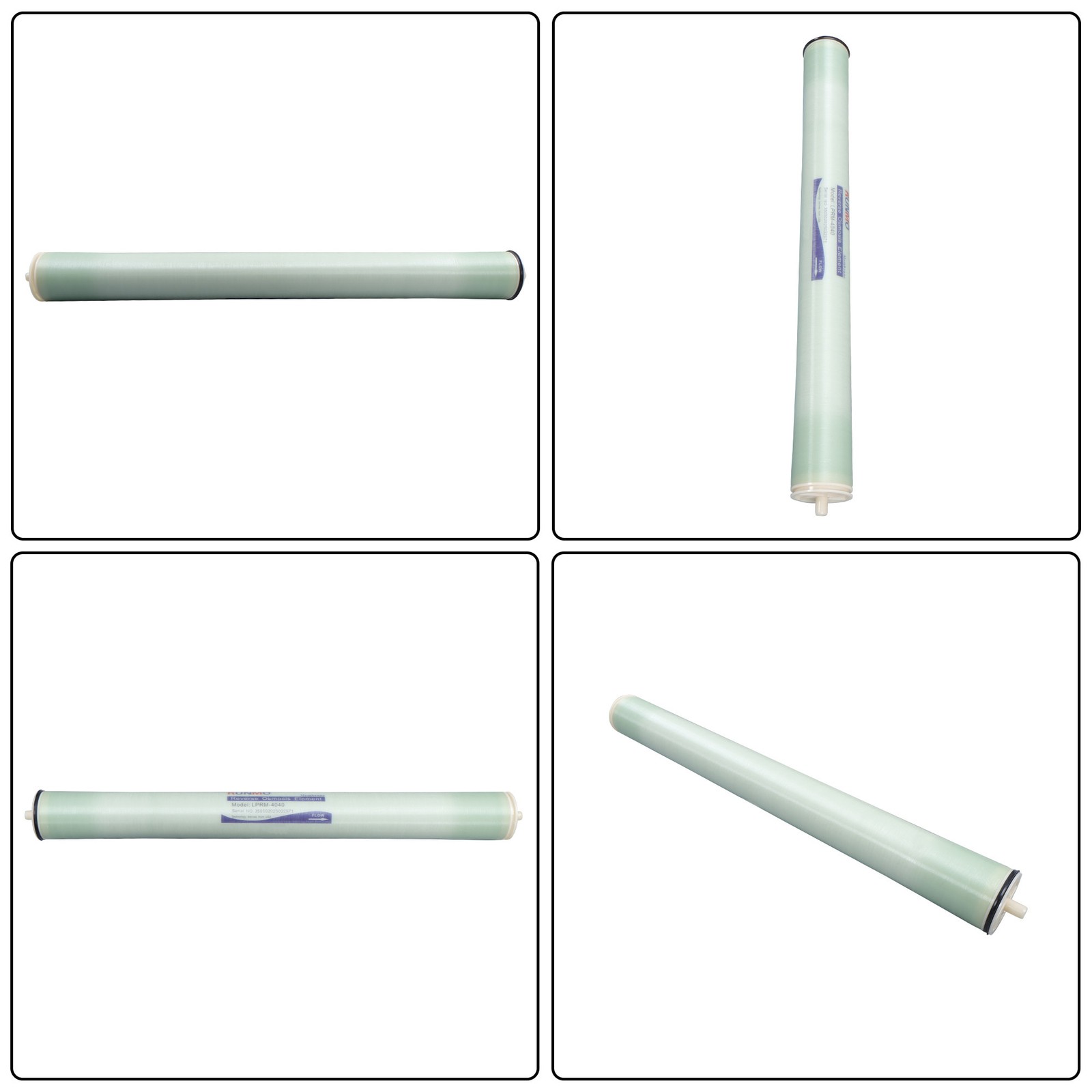 Reverse Osmosis Membrane 4inx40in w/AG4040FF AG4040TF TW30-4040 BW-4040 2400 GPD