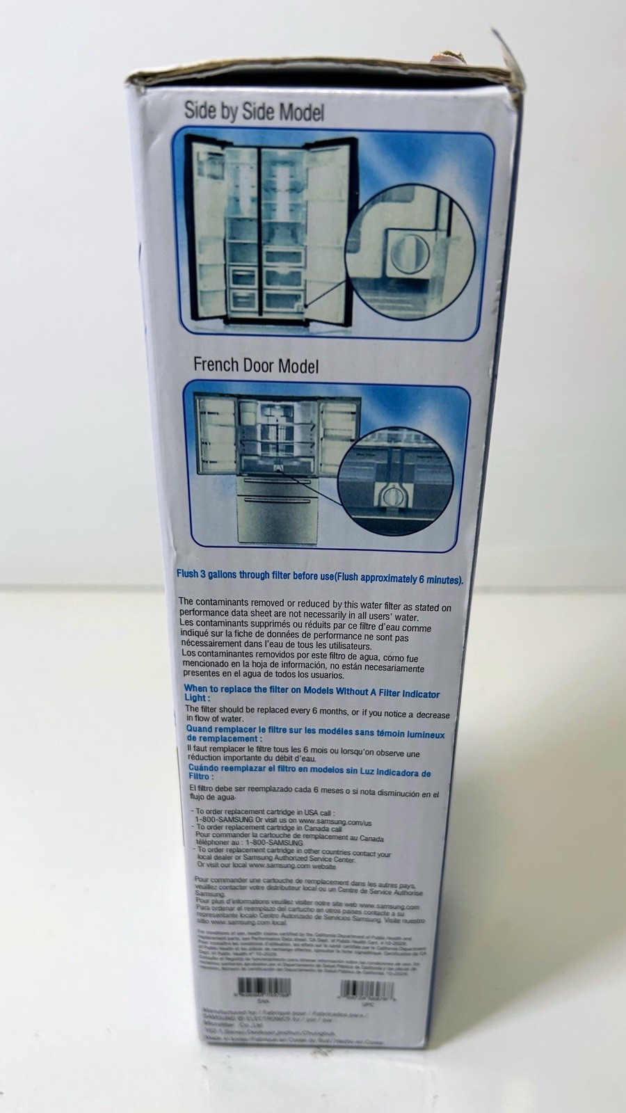 Samsung DA29-00020B HAF-CIN/EXP Refrigerator Ice Water Filters NSF