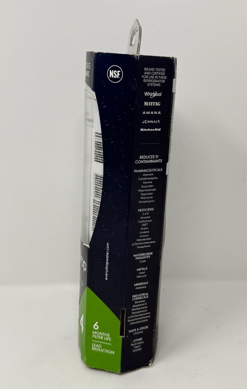 EveryDrop Water Filter 4 – EDR4RXD1 Ice and Water Refrigerator New Unopened